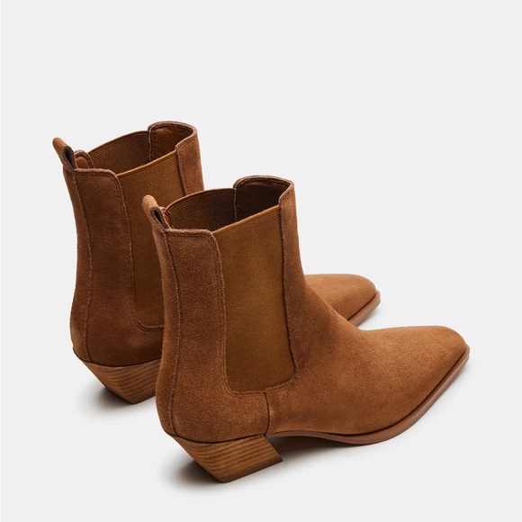 BRAND NEW Steve Madden Women’s Brown Suede Boots - Picture 4 of 8